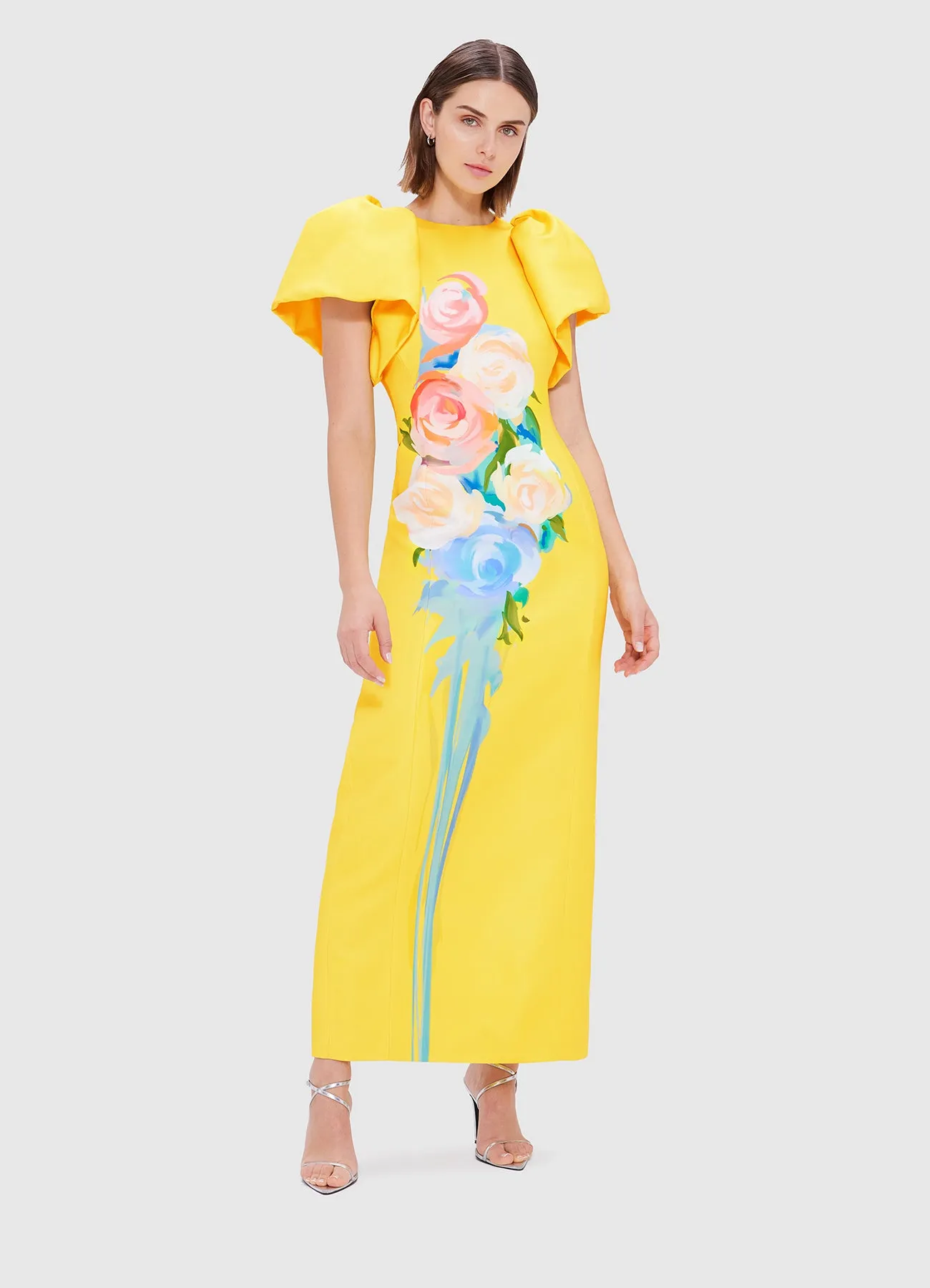 Leo Lin Lucinda Maxi Dress - Bouquet Print