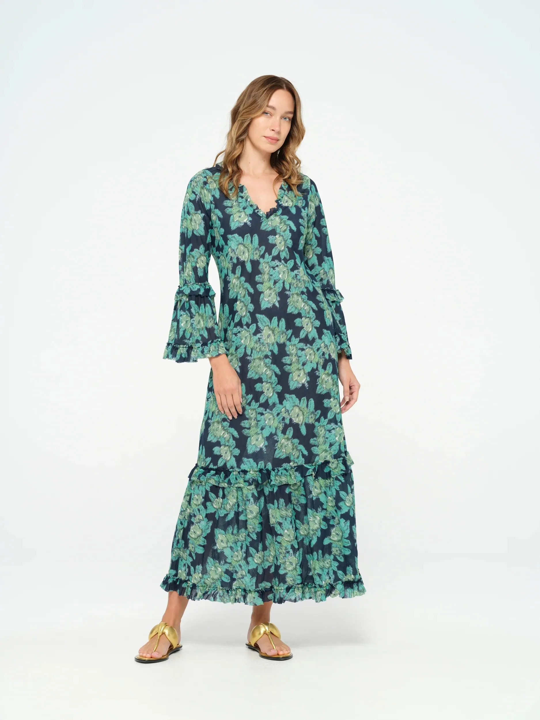 Liguria Long Indi in navy by Oneseason