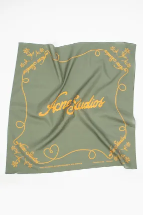 Logo Bandana Green/Honey Yellow