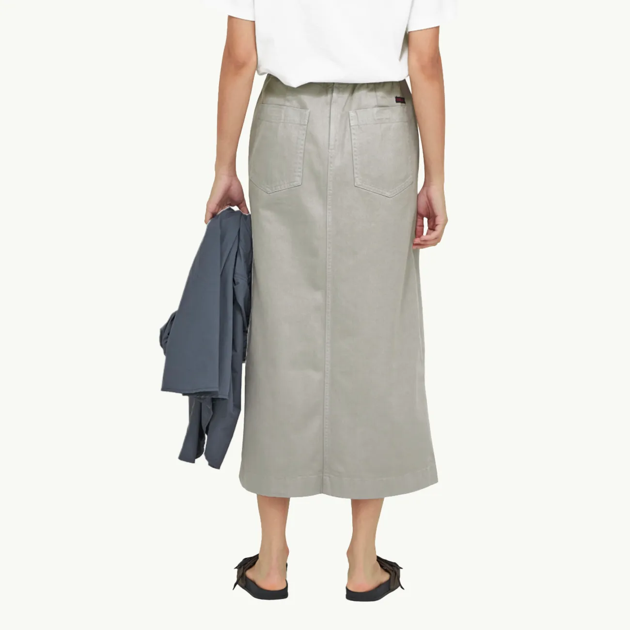 Long Baker Skirt - Stone