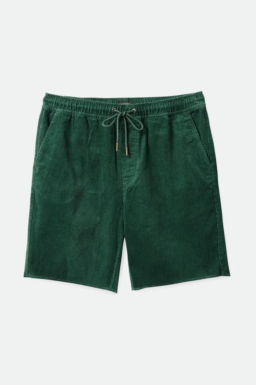 Madrid II Corduroy Short 8 - Trekking Green Cord