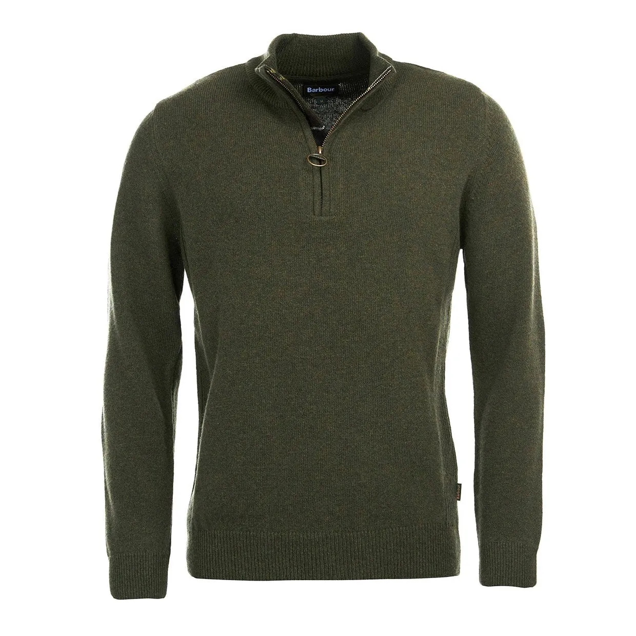 Maglione Barbour Holden Half Zip Verde Melange