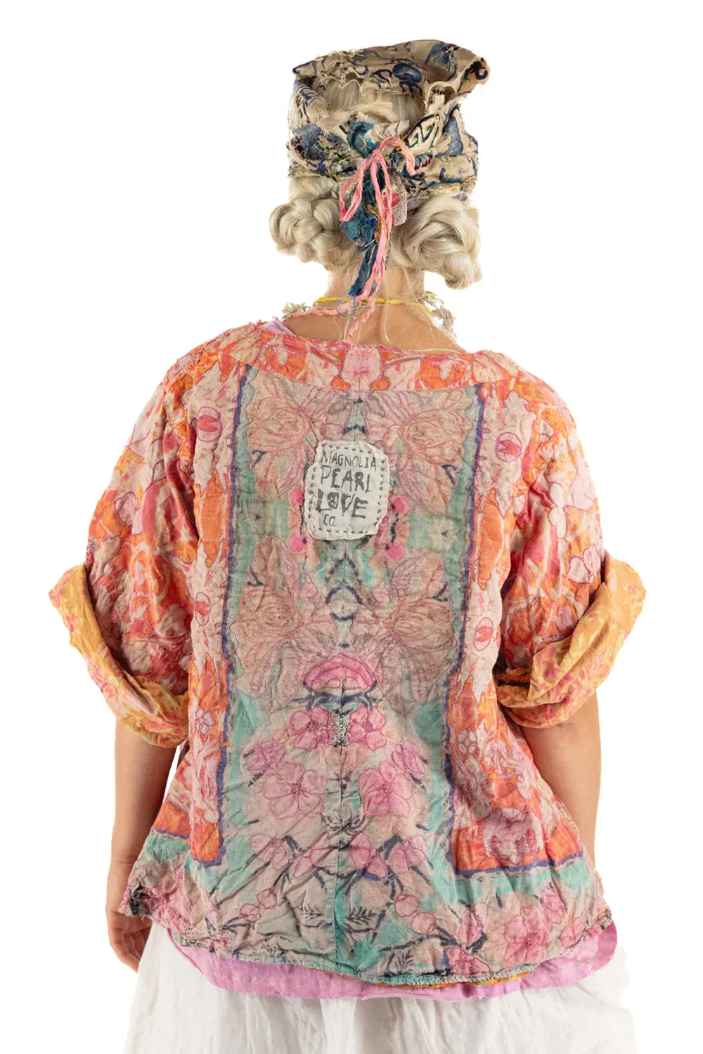 MAGNOLIA PEARL FLORAL ISABEAU KIMONO JACKET 731 SHAMBALA