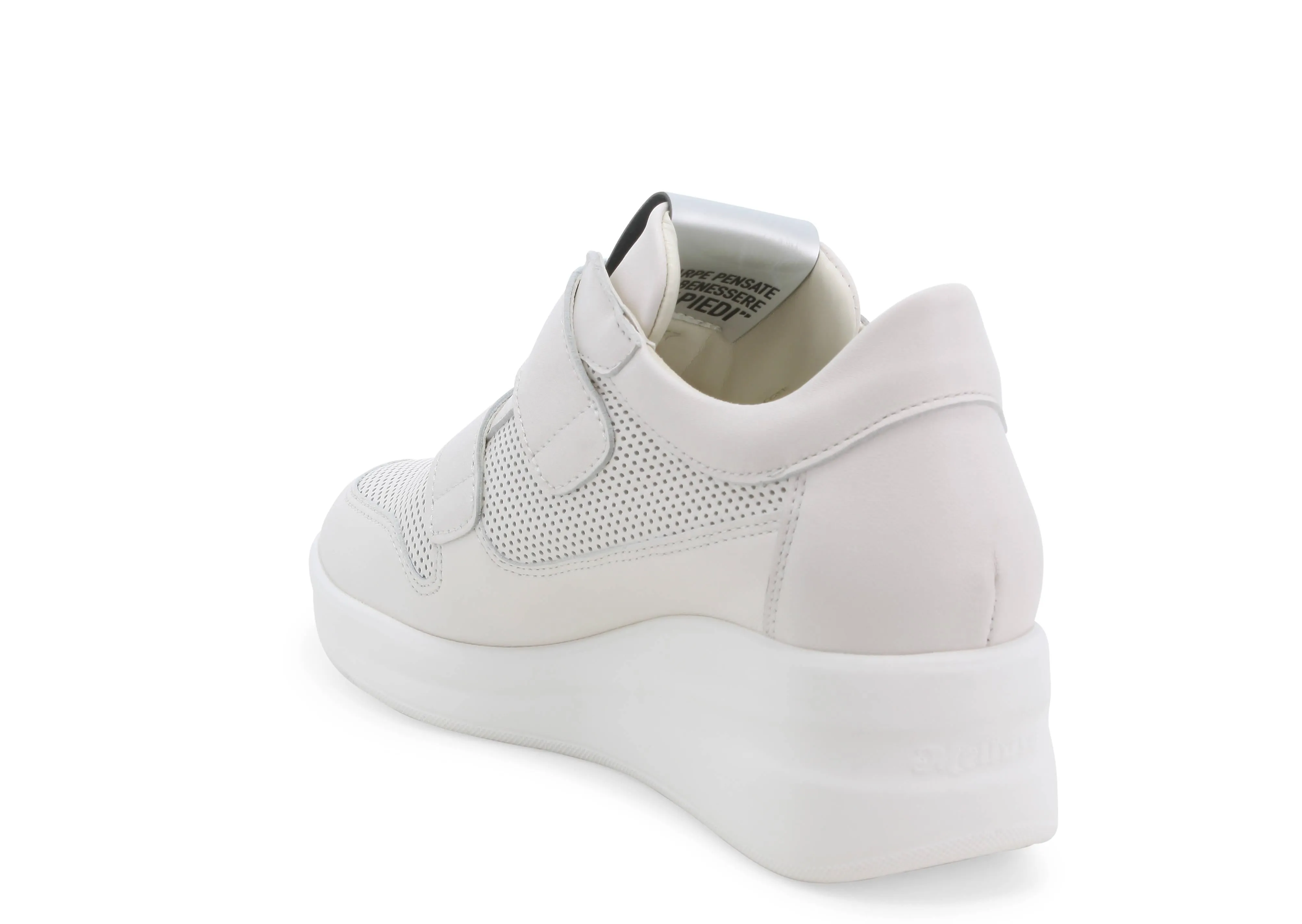 Melluso Scarpe Estive 2 Strappi Comfort Zeppa tomaia Pelle