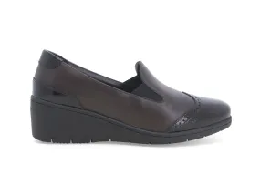 Melluso Scarpe Slip-on Invernali Zeppa Comfort Tomaia Pelle