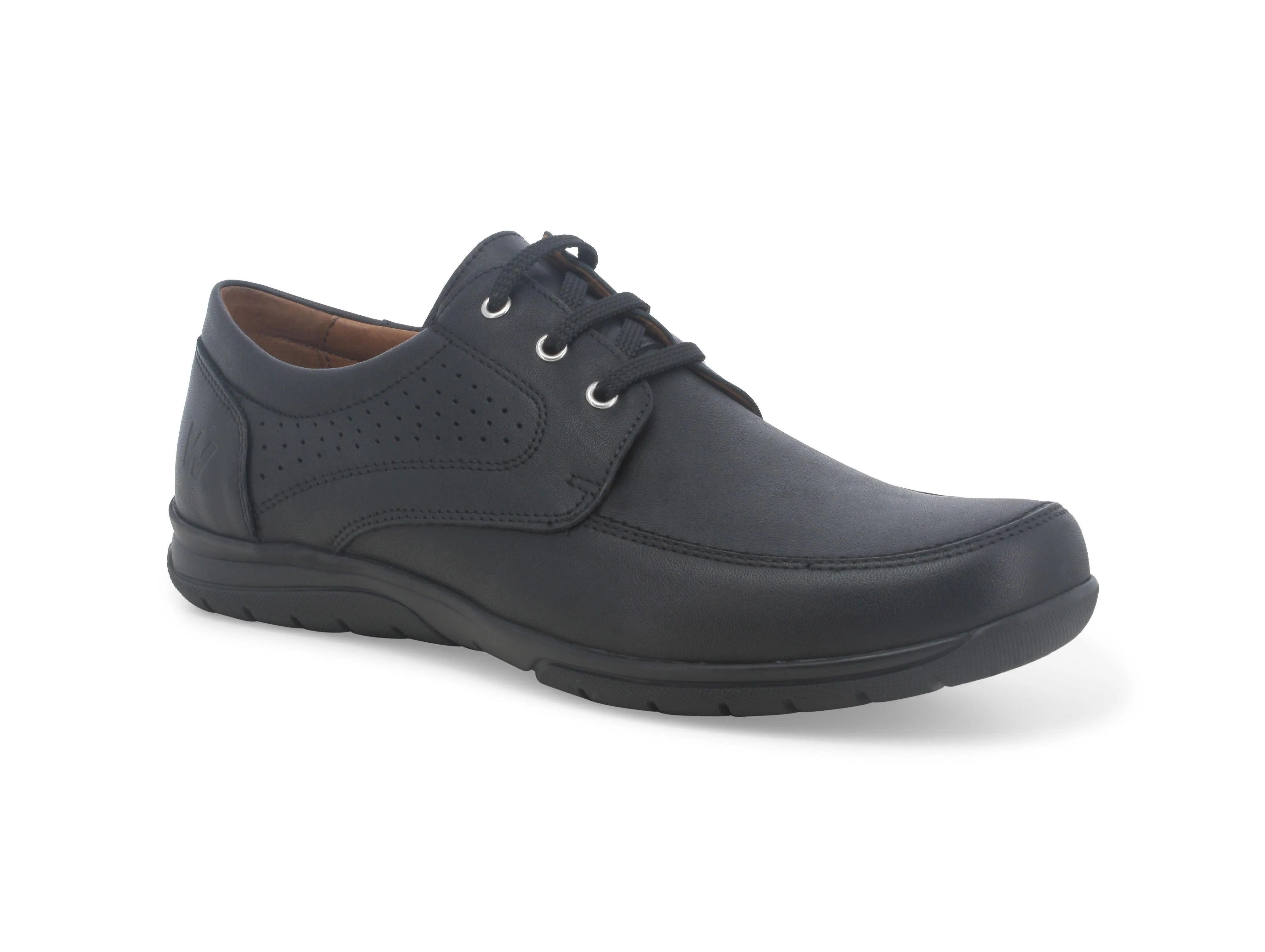 Melluso Uomo Scarpe Estive Stringate Comfort Tomaia Pelle