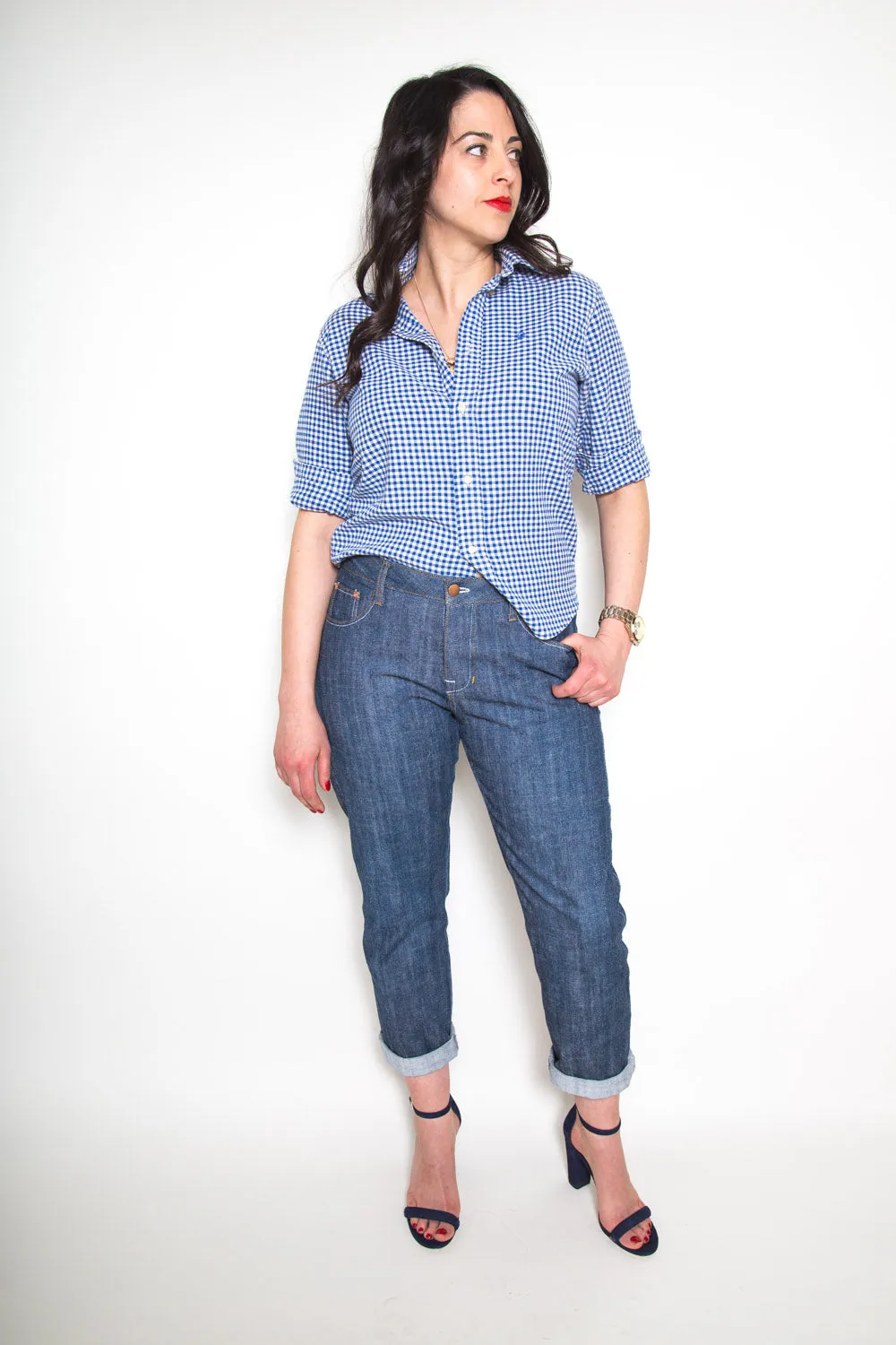 Morgan Jeans Sewing Pattern by Closet Core Patterns