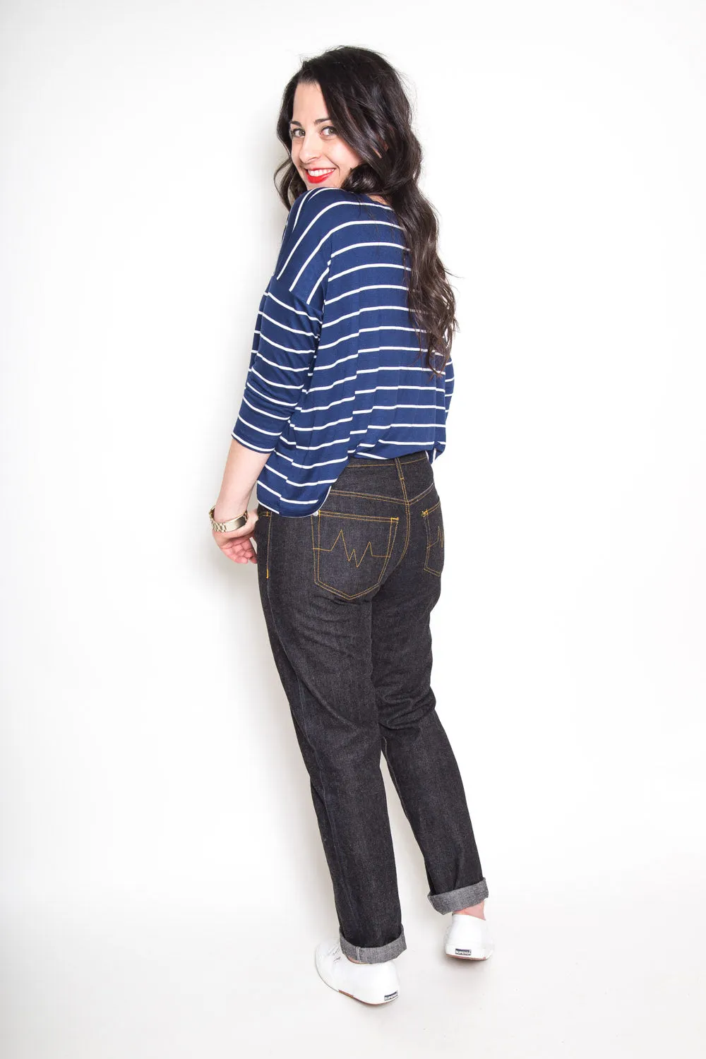 Morgan Jeans Sewing Pattern by Closet Core Patterns