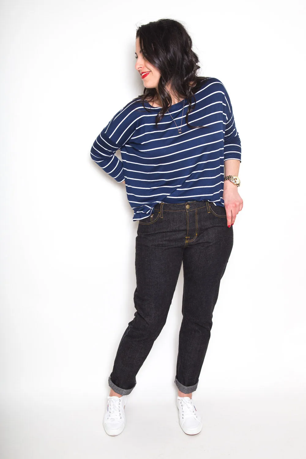 Morgan Jeans Sewing Pattern by Closet Core Patterns