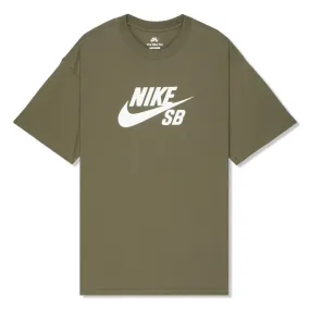 Nike SB Logo Tee Shirt Medium Olive