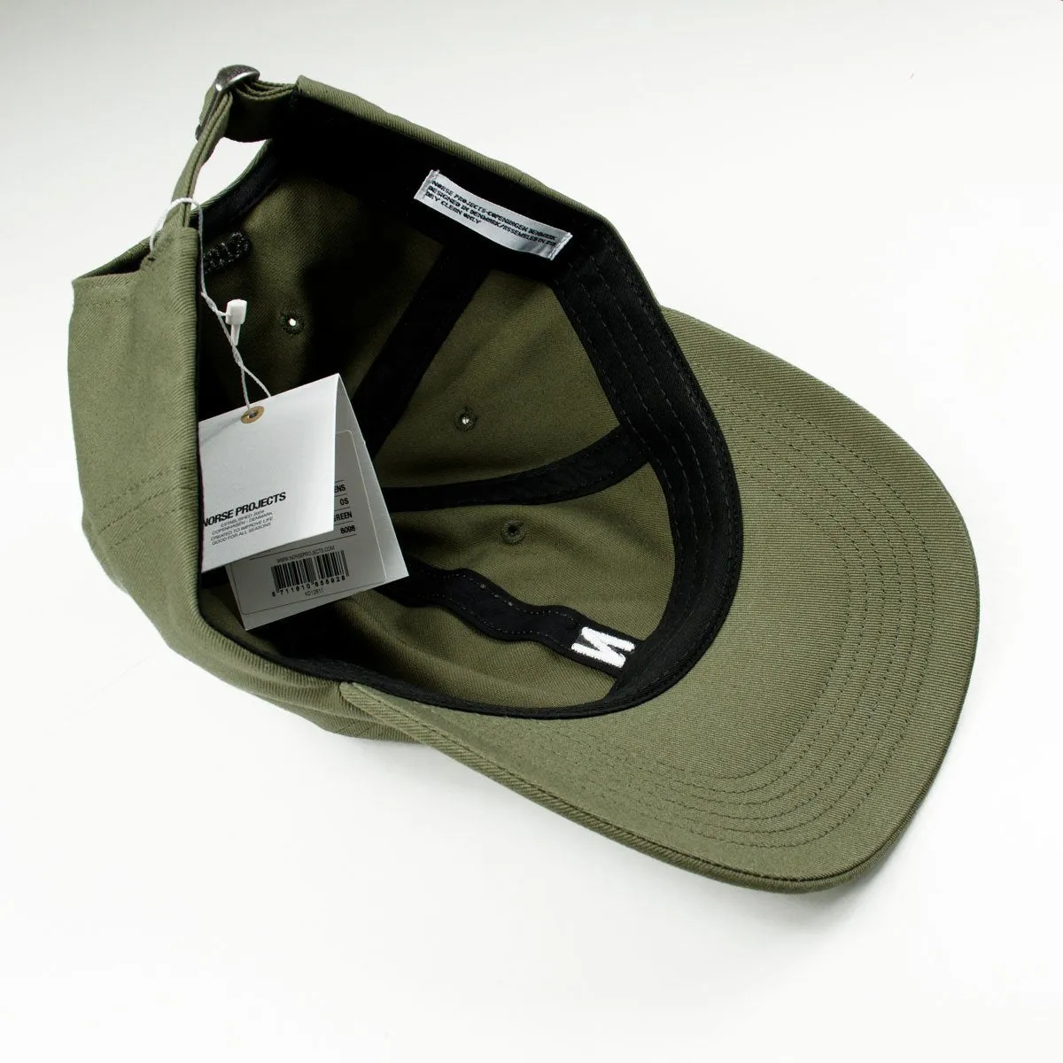 Norse Projects - Twill Sports Cap - Ivy Green