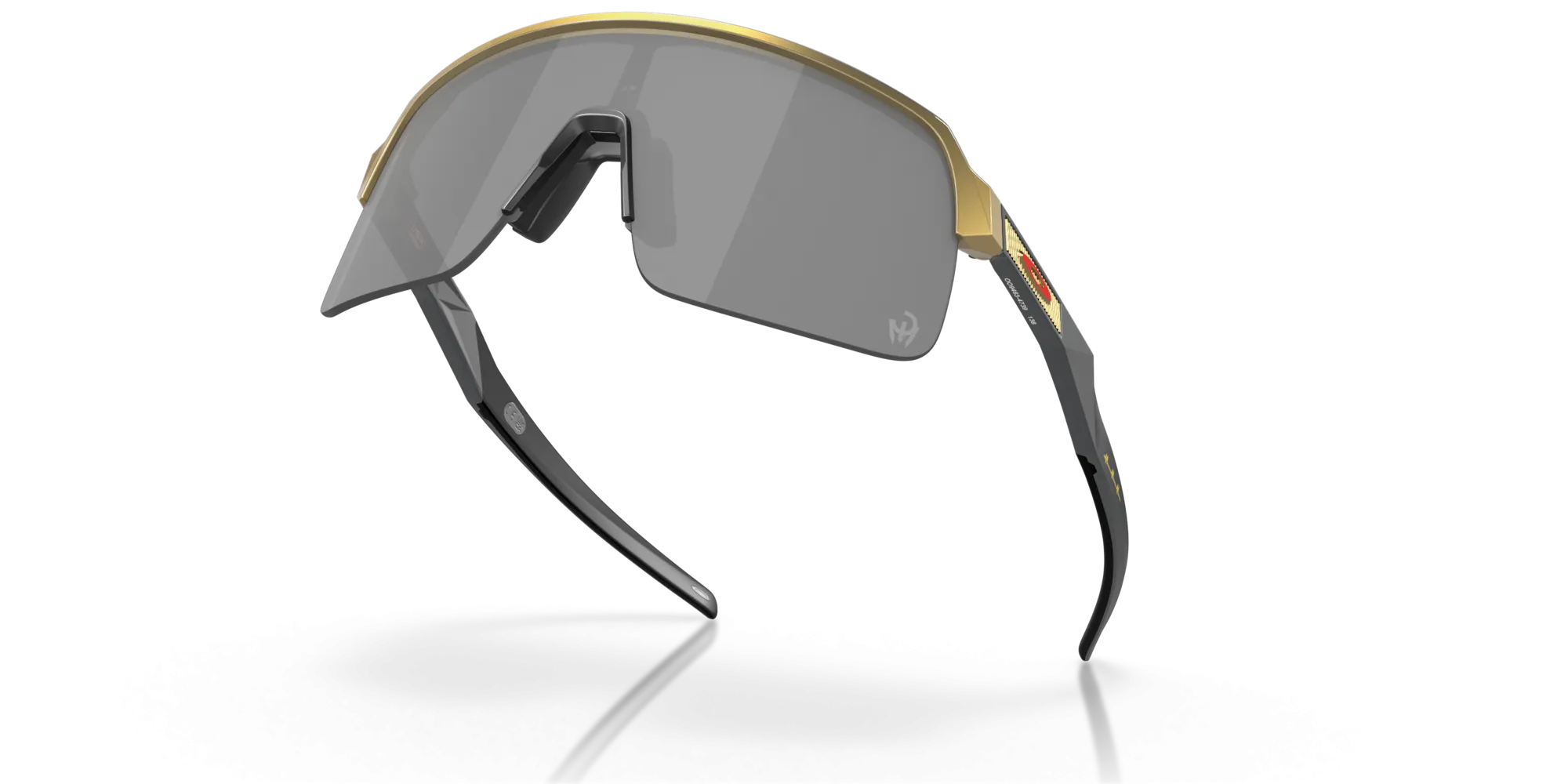 Oakley Sutro Lite Prizm Black Lenses Olympic Gold Frame