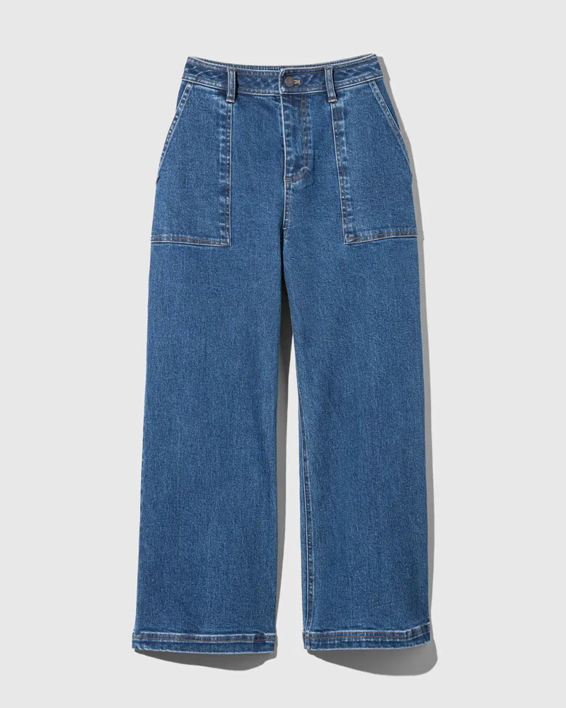 Organic Wide Leg Jean