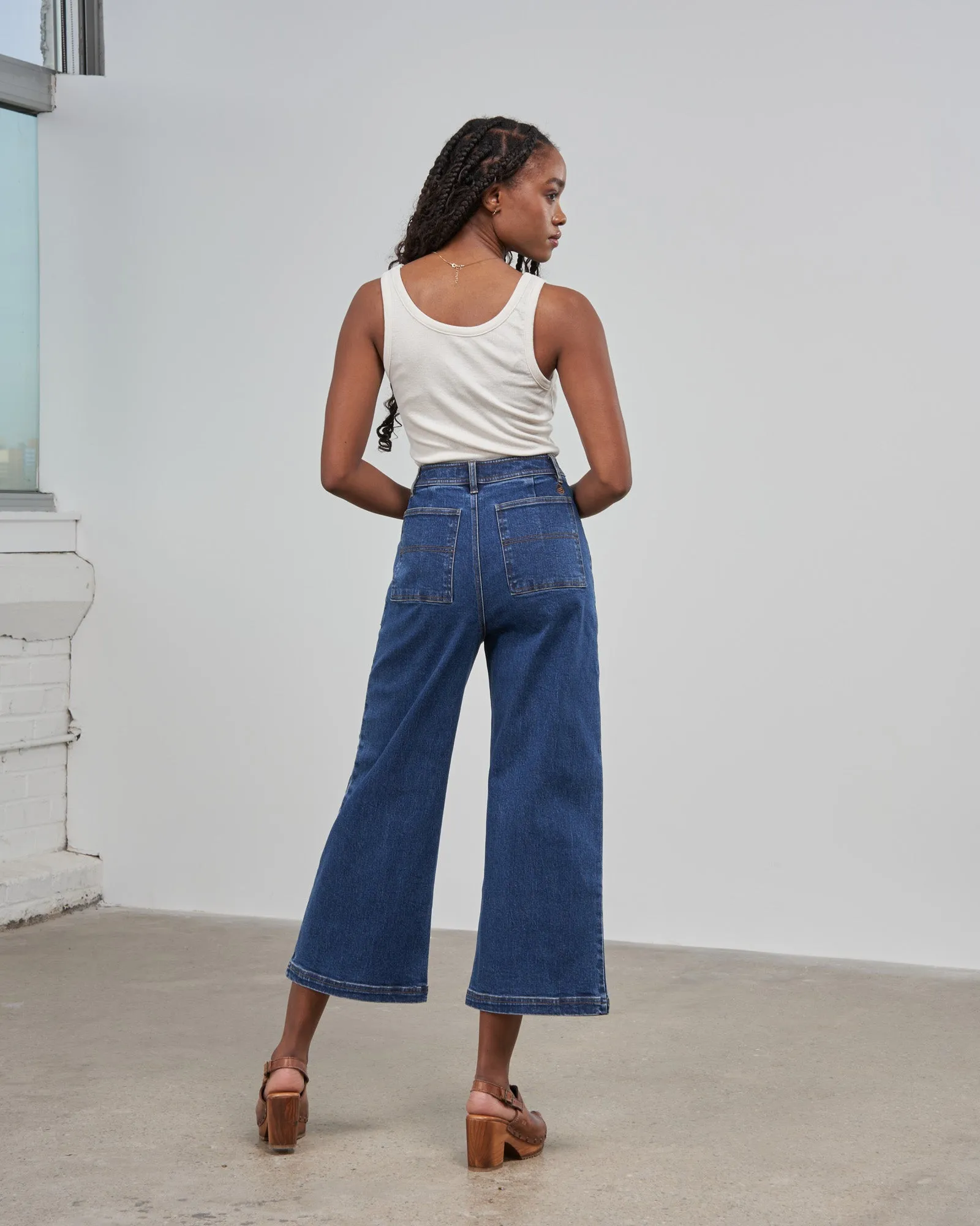 Organic Wide Leg Jean