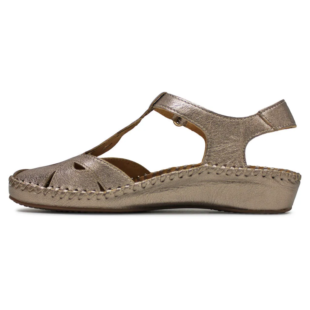 P. Vallarta Leather Women's Slingbacks Sandals