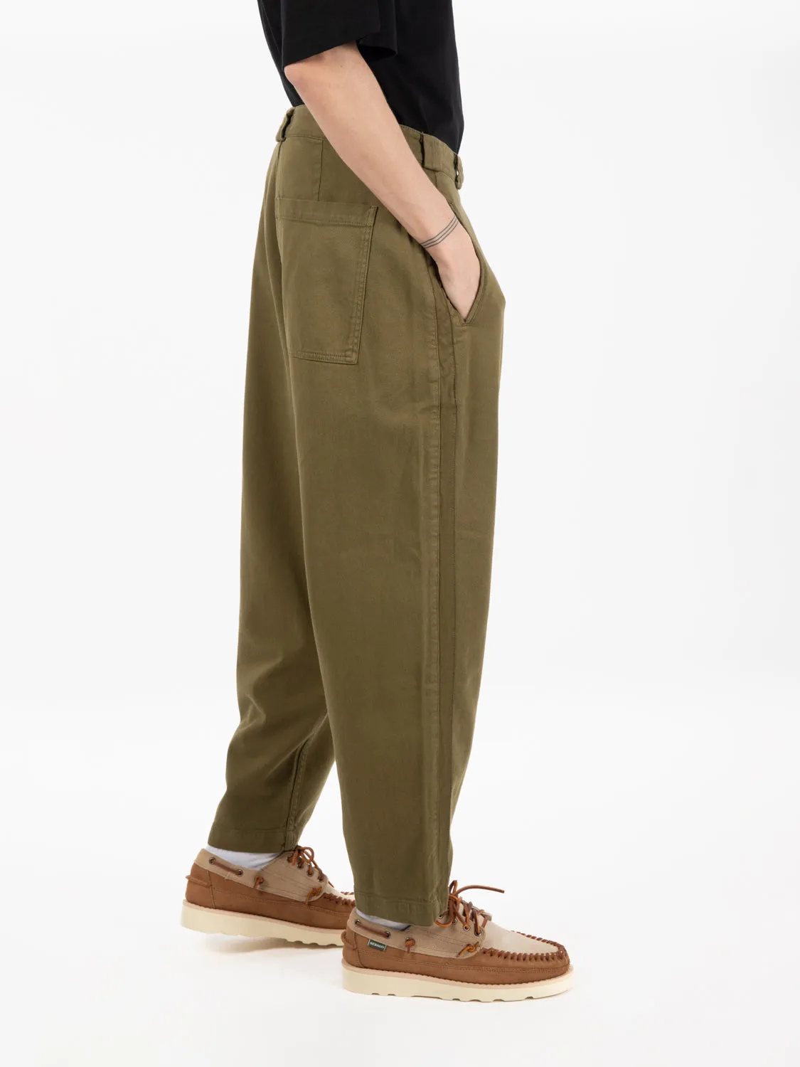 Pantaloni baseball babe Ruth olive