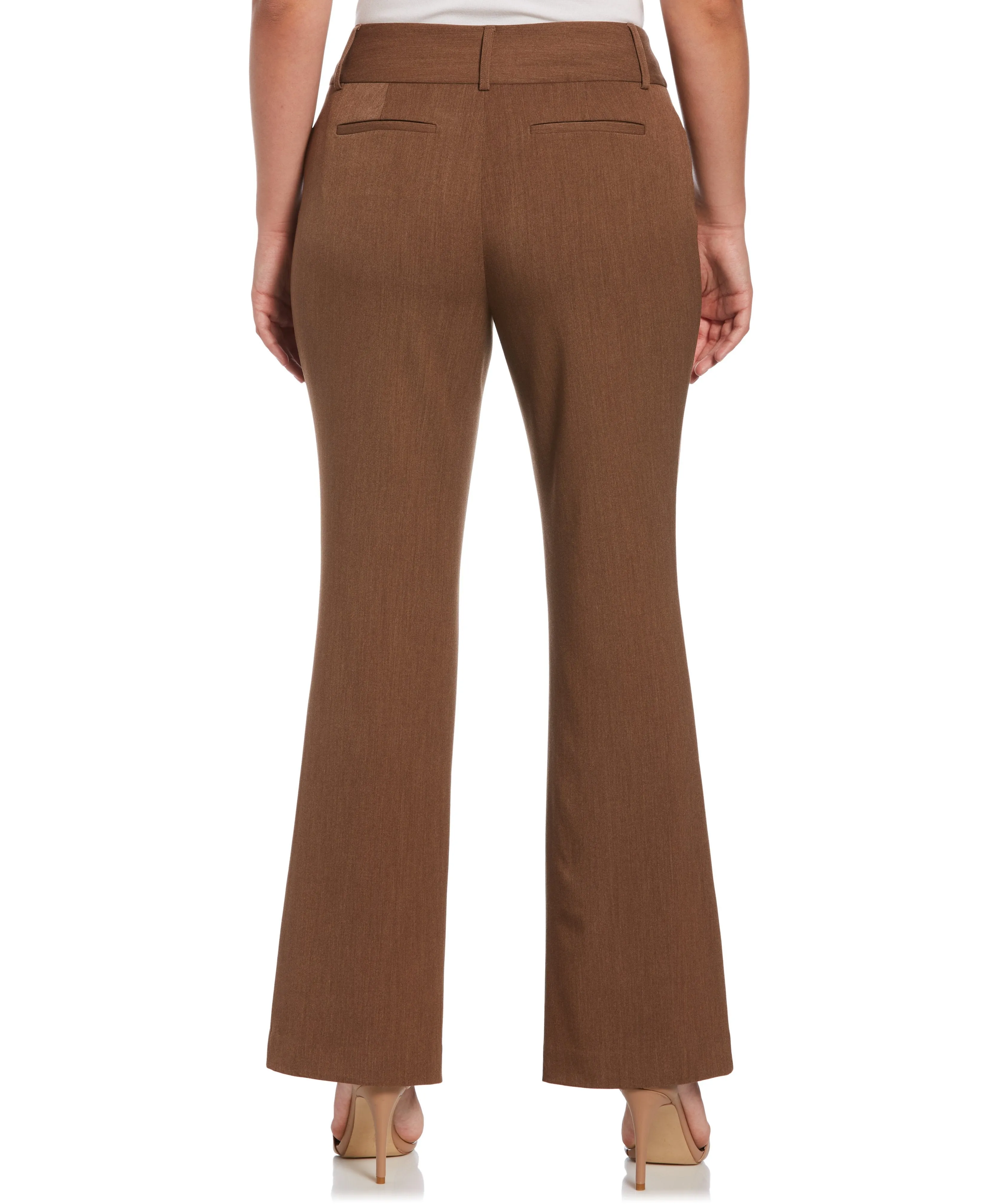 Petite Gabardine Bootcut Pant - Curvy Fit