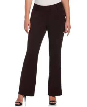 Petite Gabardine Bootcut Pant - Curvy Fit