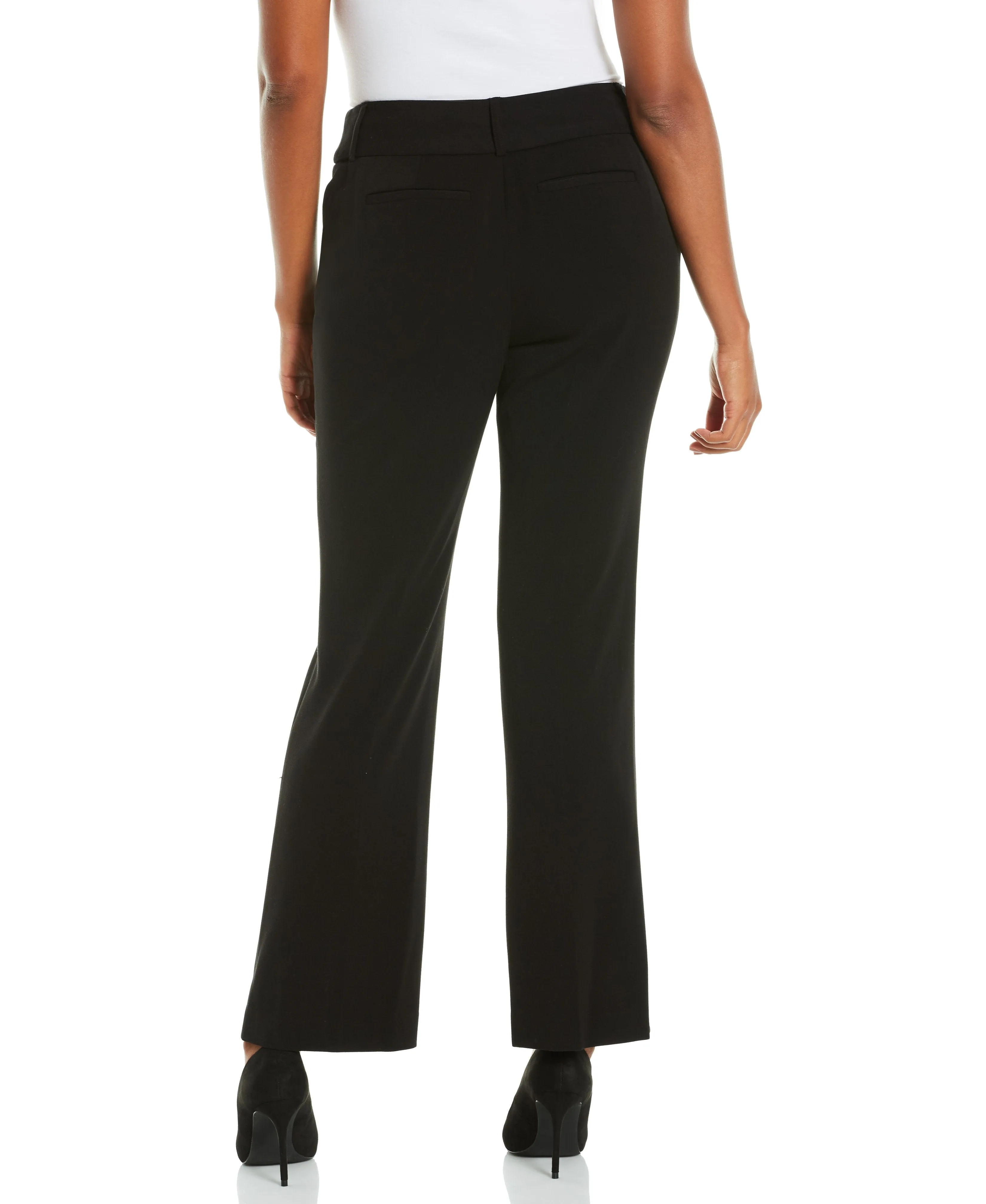 Petite Gabardine Bootcut Pant - Curvy Fit