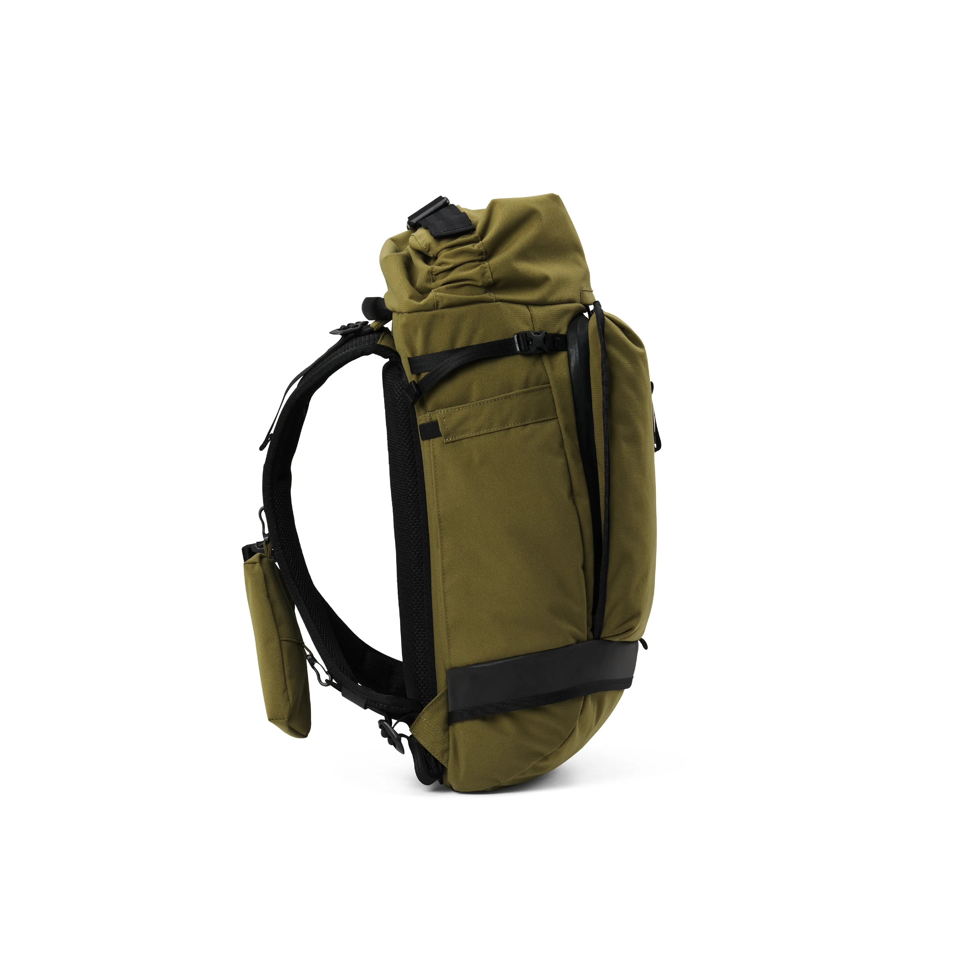 pinqponq KOMUT Medium Backpack Solid Olive