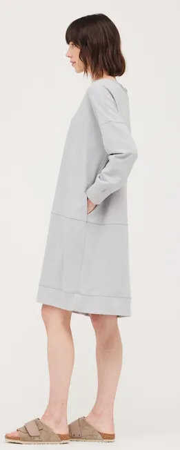 Rhonda Cotton Dress in Cloud - FINAL SALE