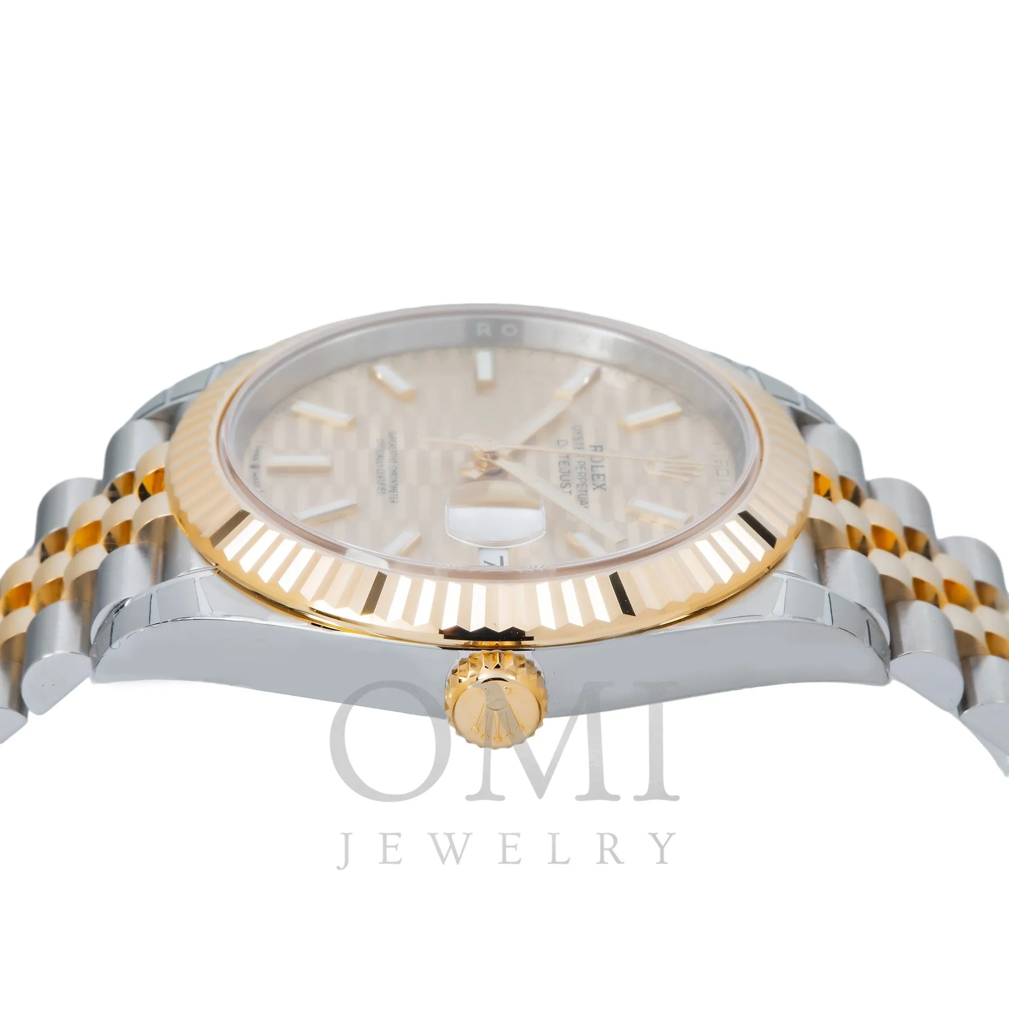 Rolex Datejust 126333 41MM Champagne Dial With Two Tone Jubilee Bracelet