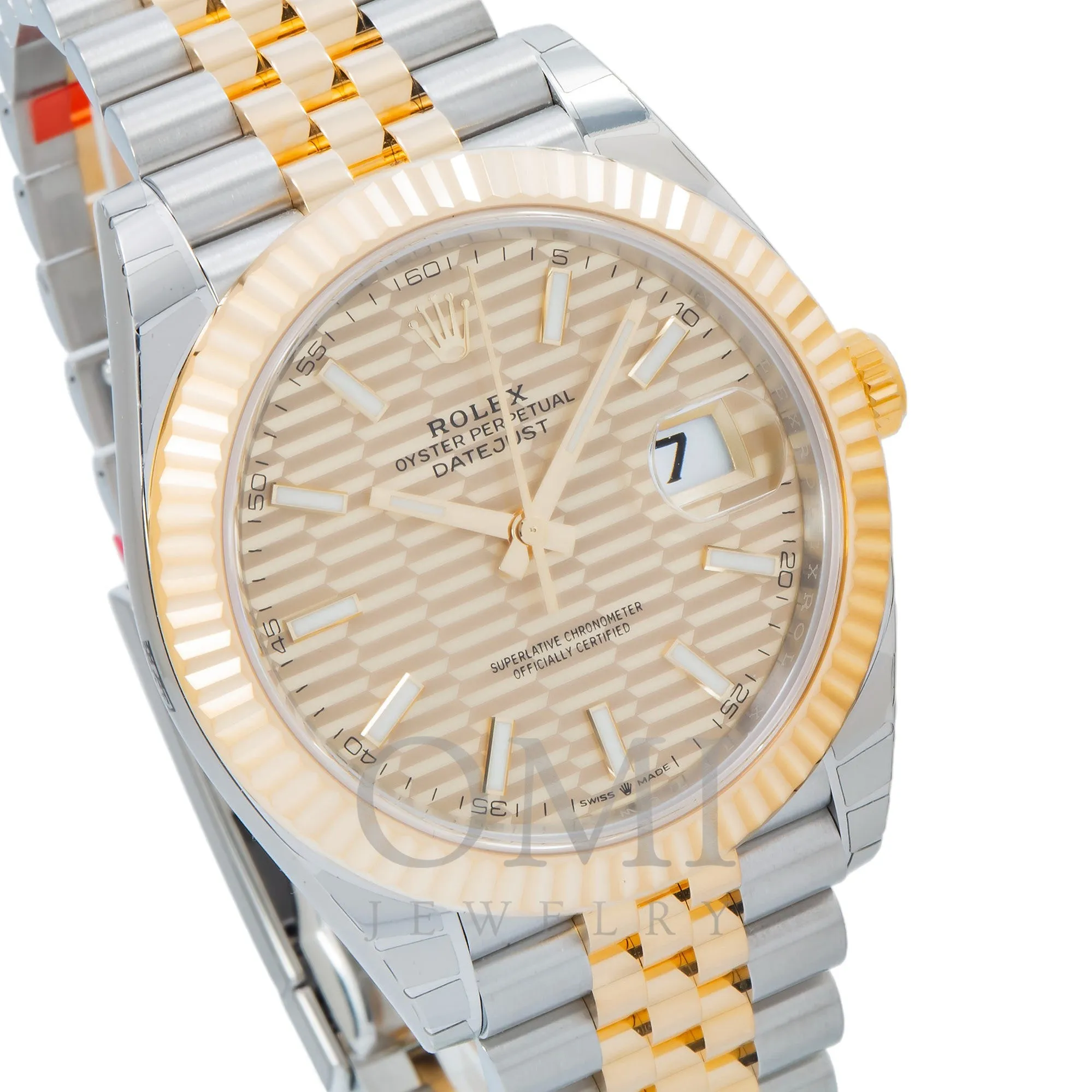 Rolex Datejust 126333 41MM Champagne Dial With Two Tone Jubilee Bracelet