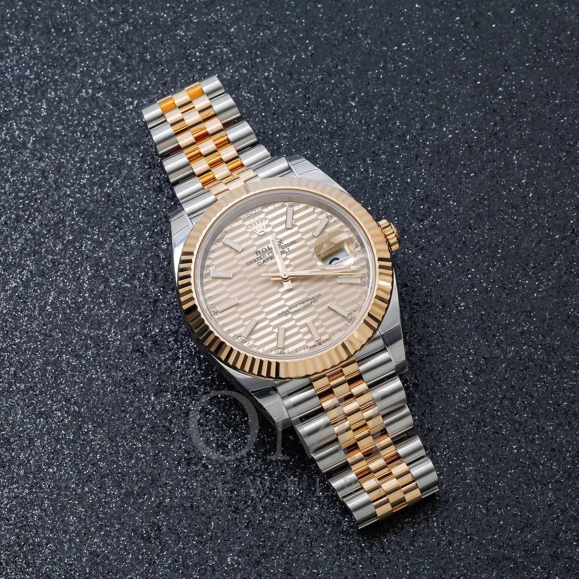 Rolex Datejust 126333 41MM Champagne Dial With Two Tone Jubilee Bracelet