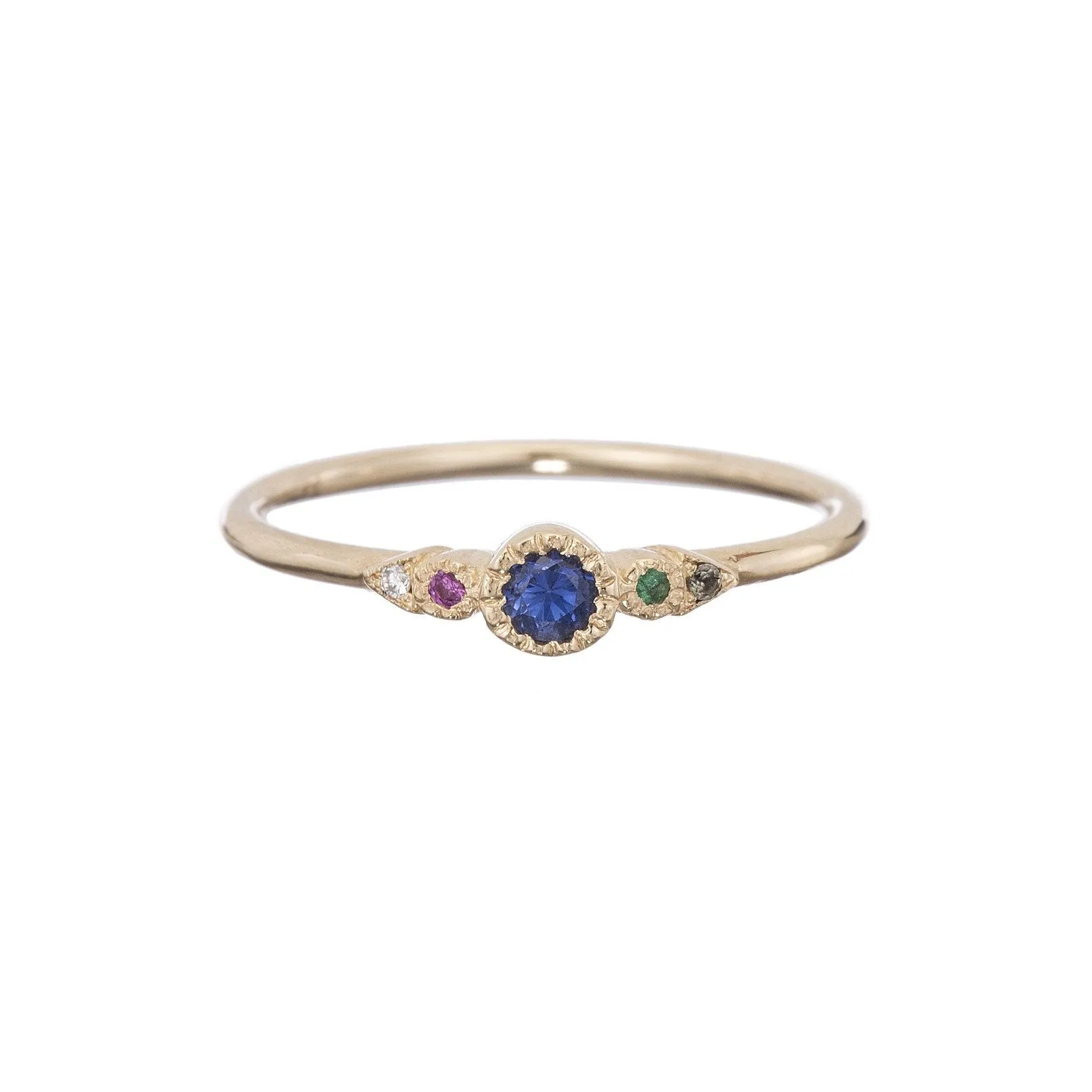 Sapphire Journey Ring