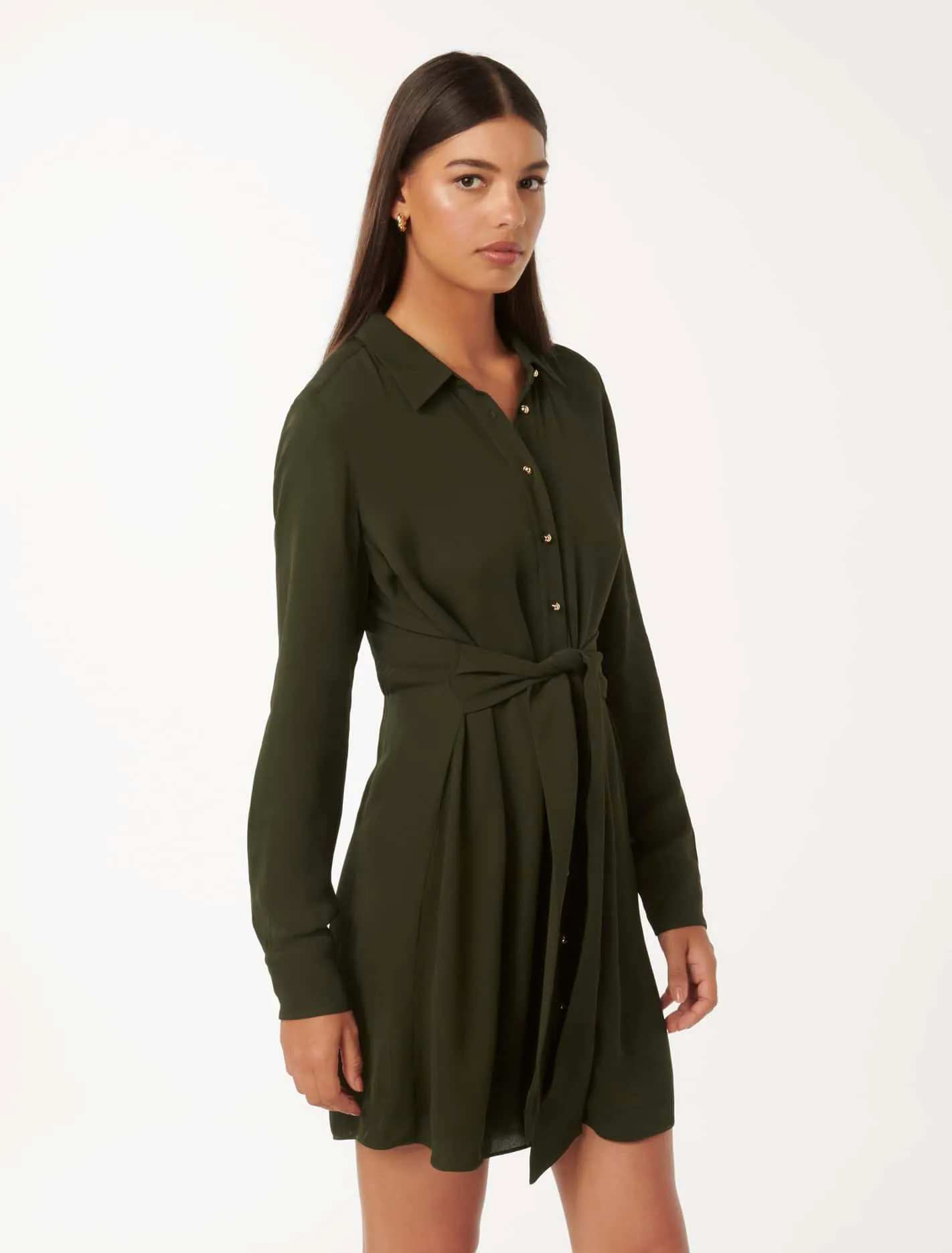 Sherri Mini Shirt Dress