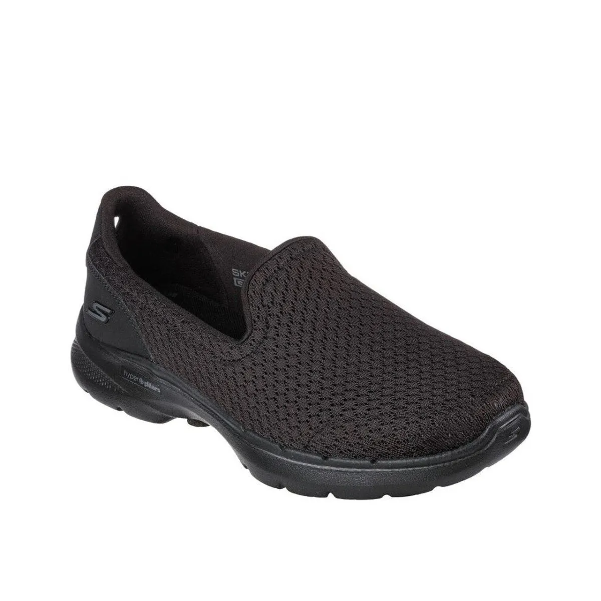 SKECHERS WOMEN'S GO WALK 6 BLACK SHOE