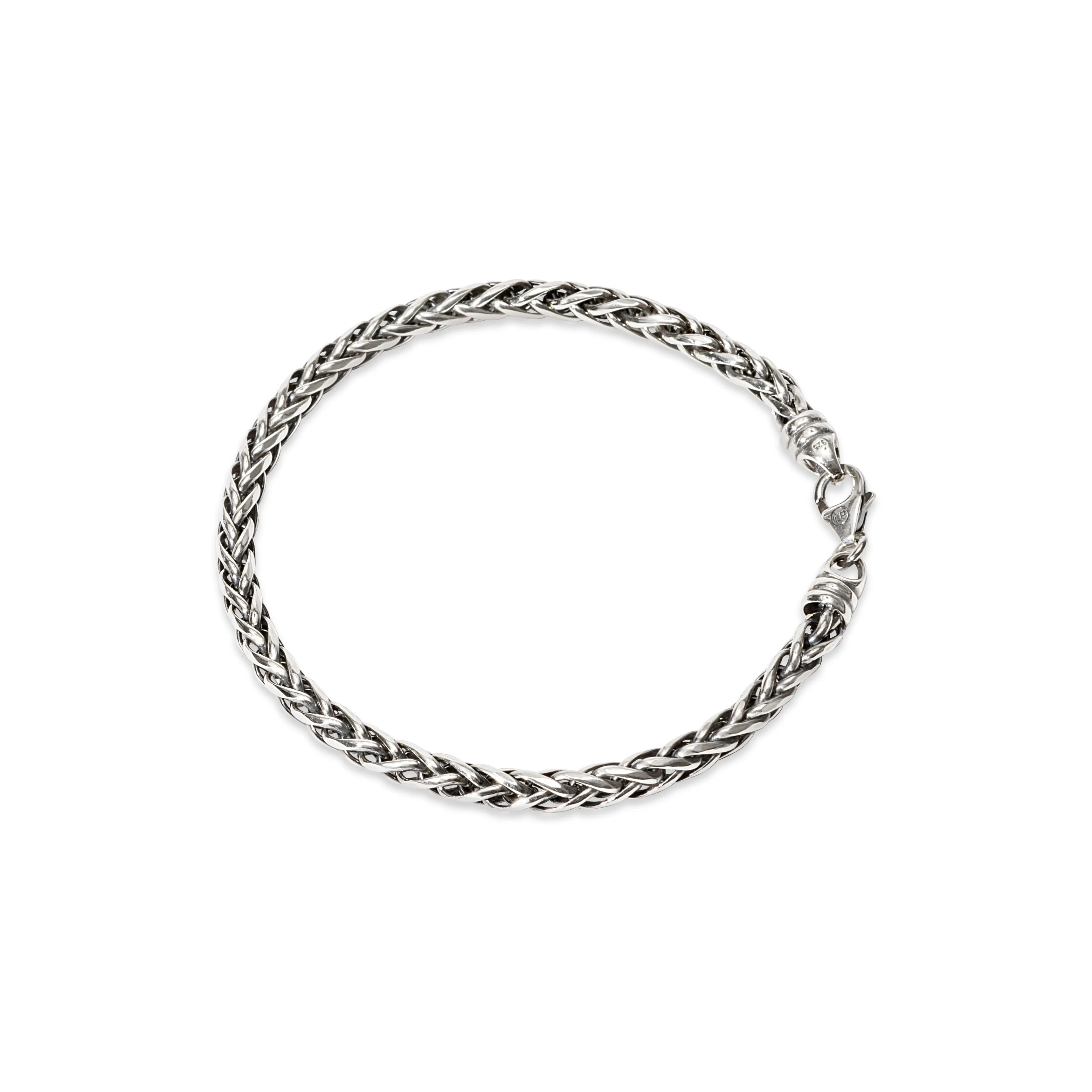 Spiga Chain Bracelet - Sterling Silver 4.4 mm