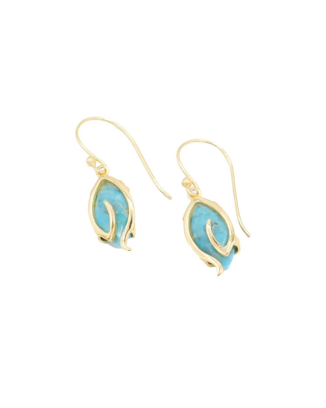 Stand Tall Classic Earrings (Turquoise)