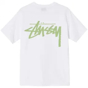 STUSSY CLASSIC STOCK TEE (White)