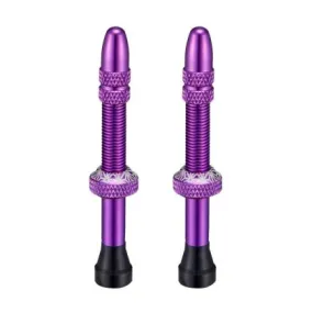 Supacaz Star Valvez-Tubeless Valves-Purple (65mm)