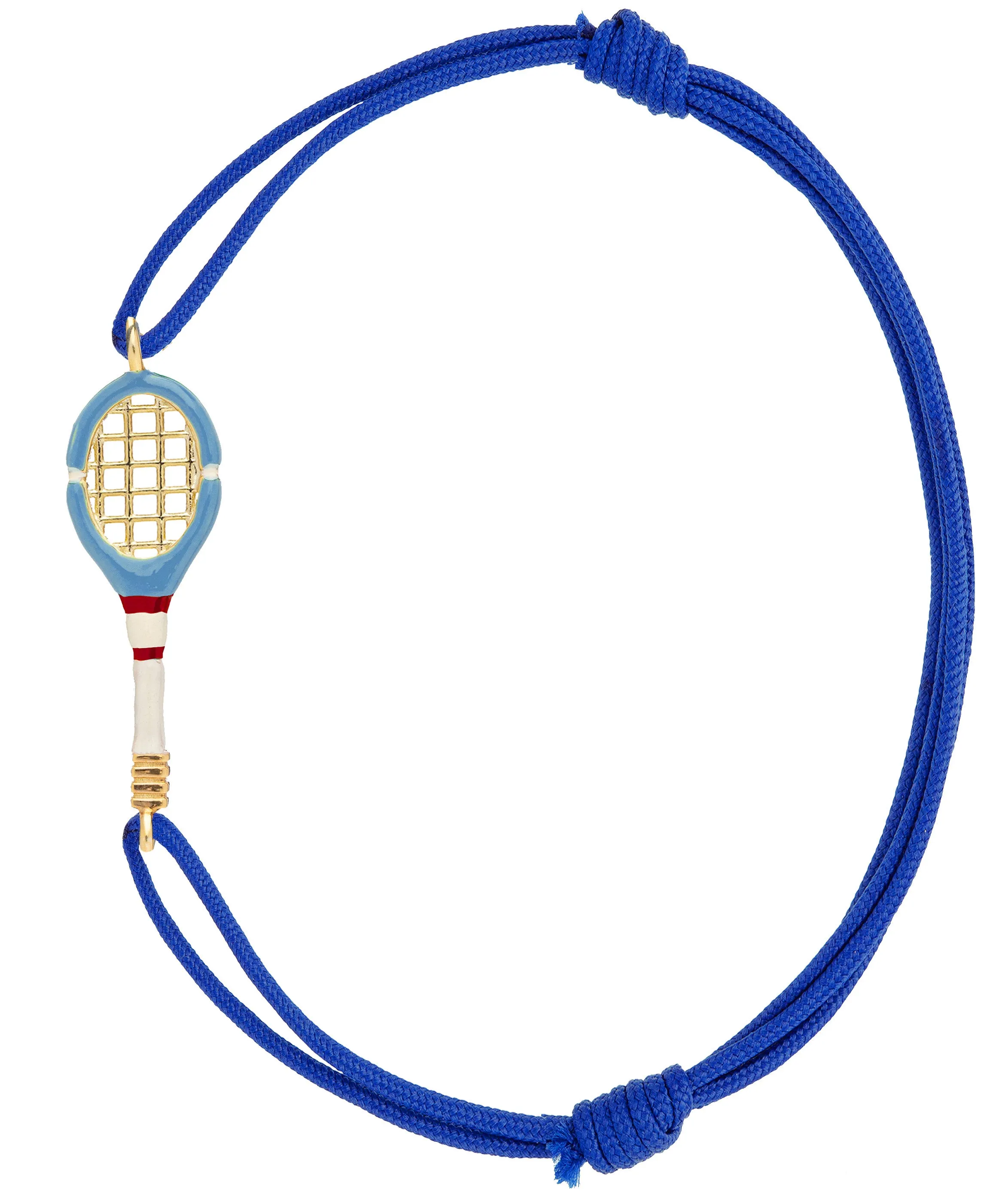 TENNIS SKY BLUE CORD BRACELET