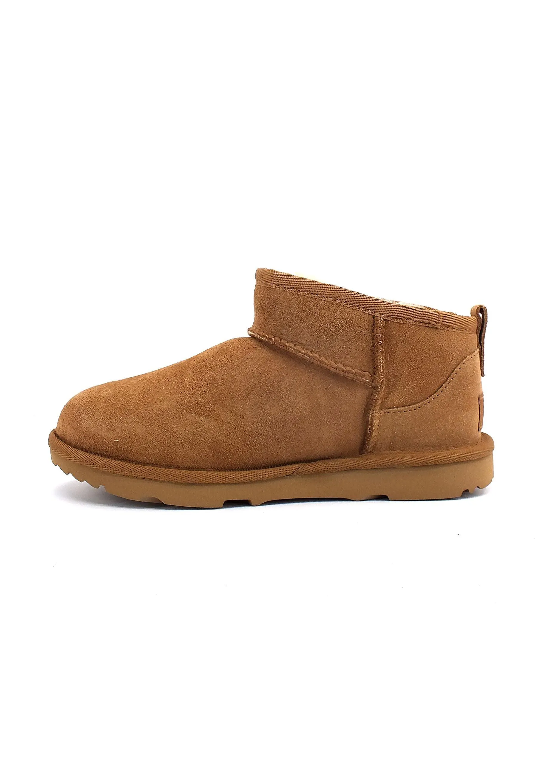 UGG Kid's Classic Ultra Mini II Stivaletto Pelo Bimbo Chestnut K1130750K