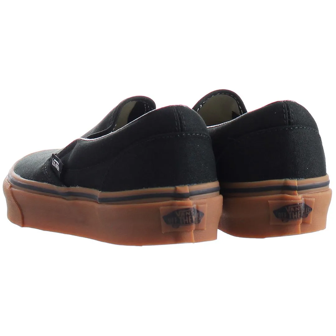 Vans Classic Mens Black Plimsolls