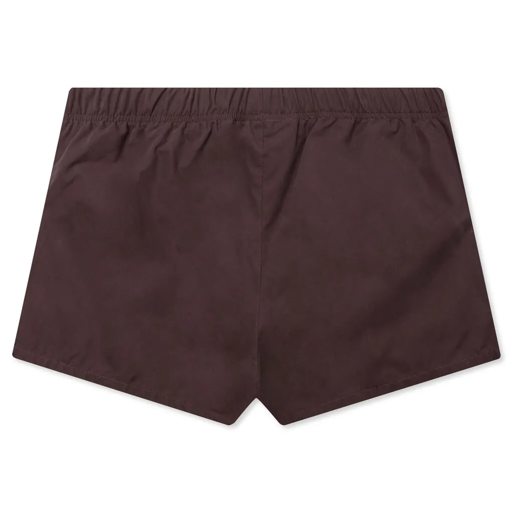 Women's Cotton Dock Short - Plum