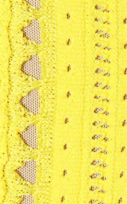 Yellow Knit Dress