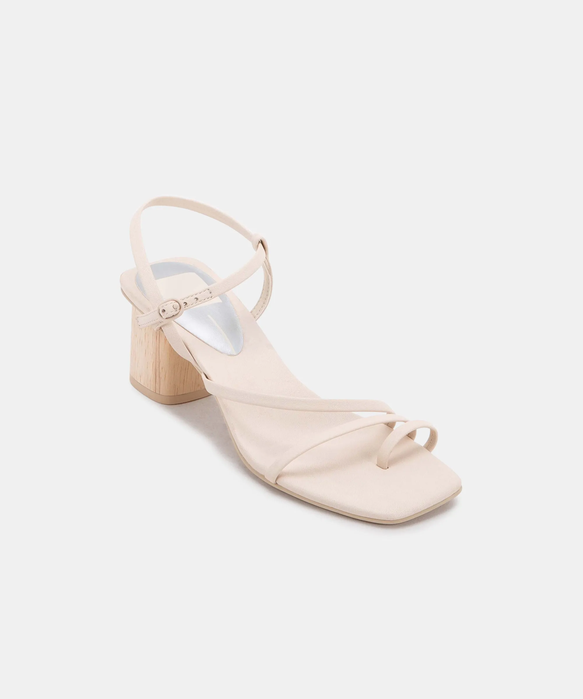 ZYDA HEELS IVORY LEATHER re:vita